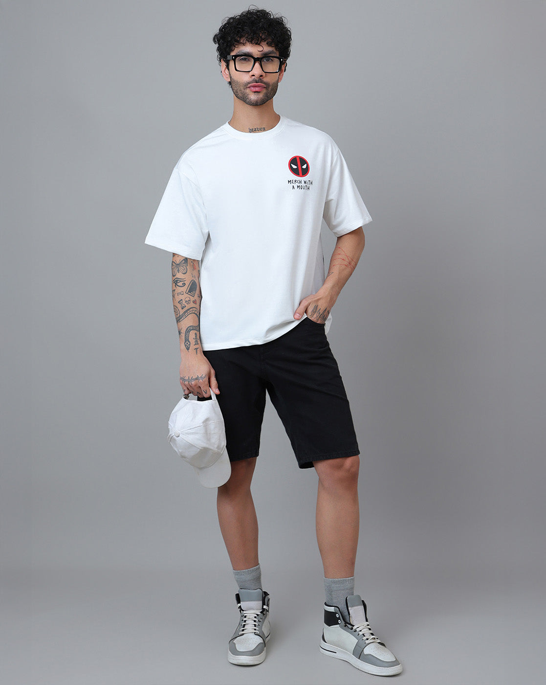 Deadpool & Wolverine Printed Oversized Tshirt For Men