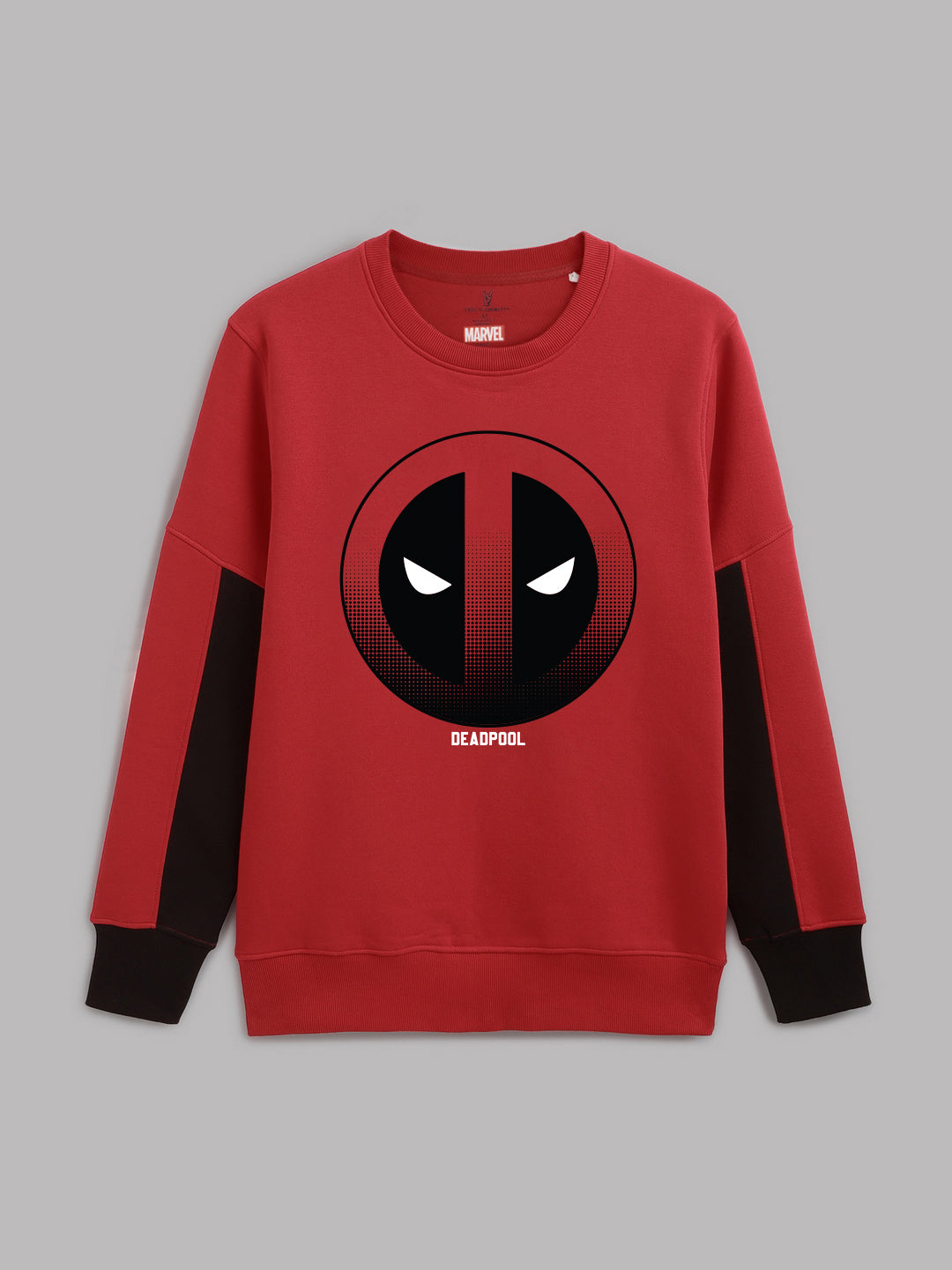 Deadpool Printed Regular Fit Sweatshirt Men