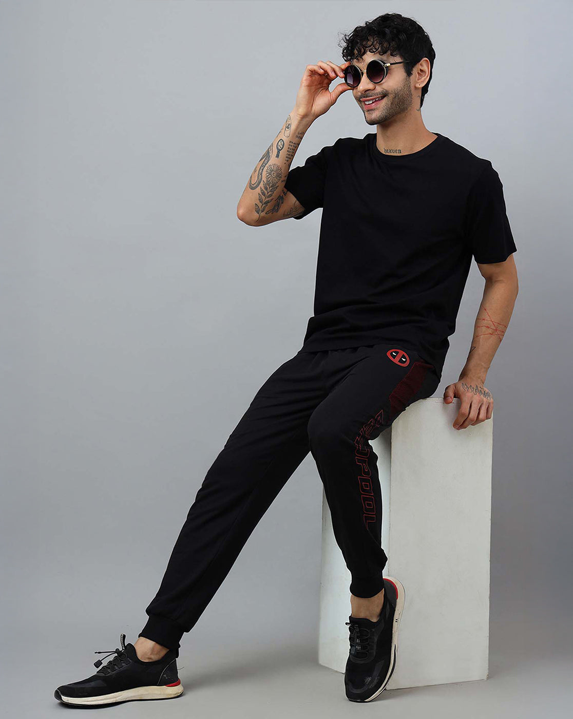 Deadpool Printed Regular Fit Jogger For Men