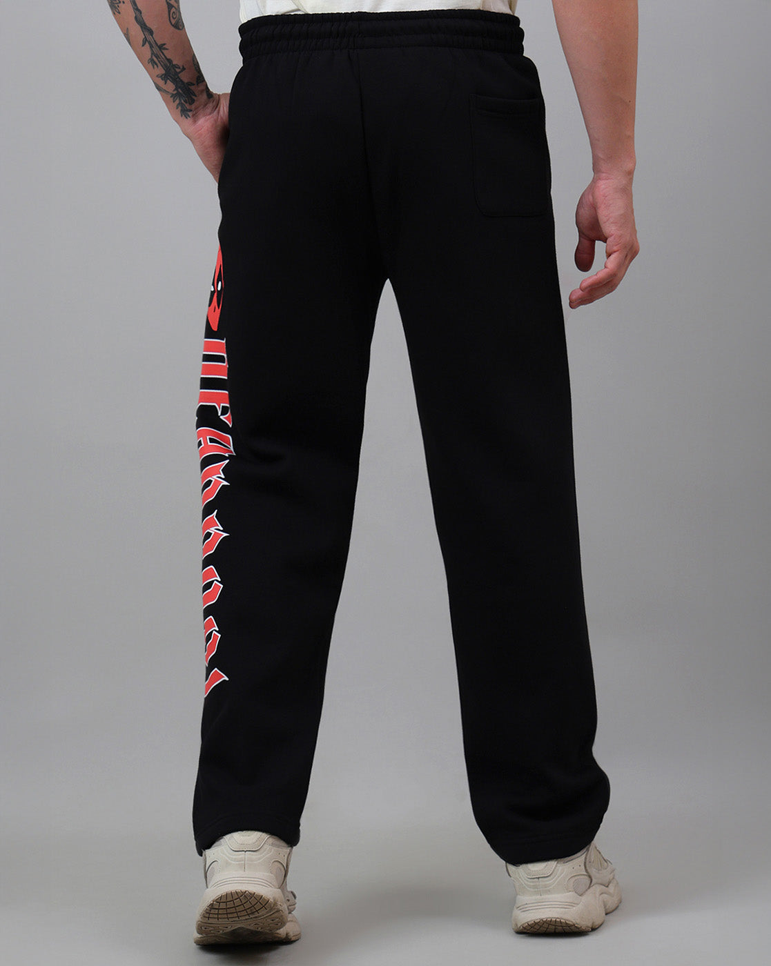 Deadpool Printed Regular Fit Trackpant For Men