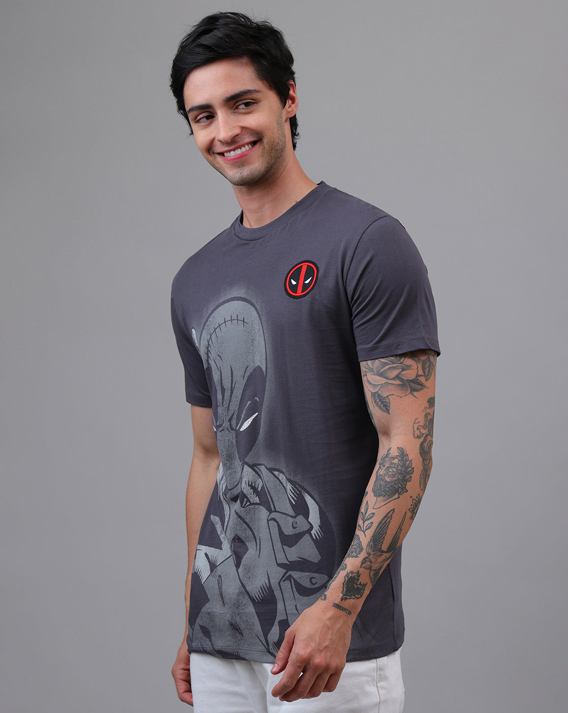 Deadpool Printed Regular Fit Tshirt For Men
