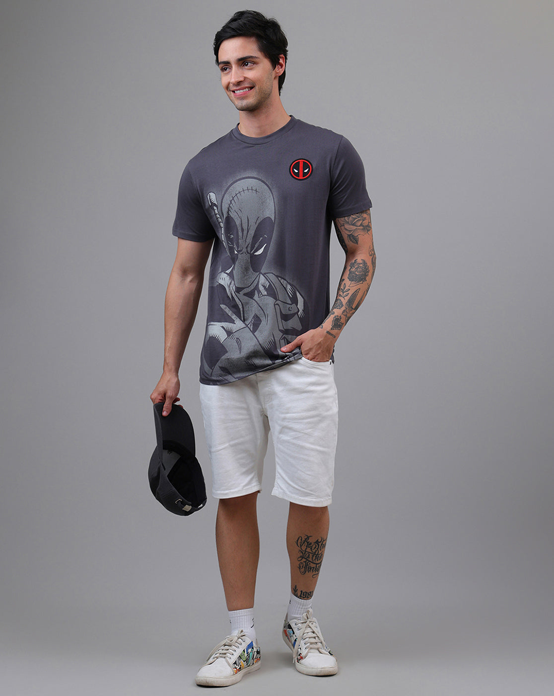 Deadpool Printed Regular Fit Tshirt For Men