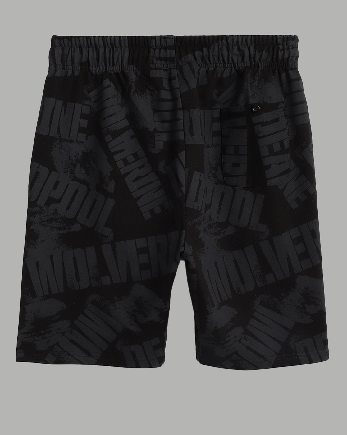 Deadpool Black Shorts Men