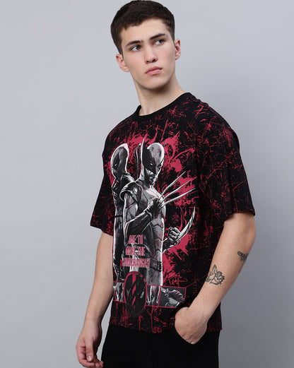 Deadpool & Wolverine Oversized Tshirt Men