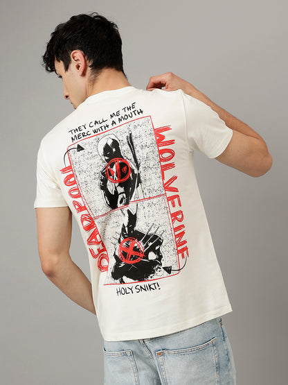Deadpool Regular Fit Tshirt  Men