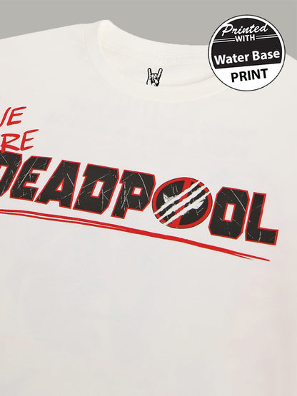 Deadpool Regular Fit Tshirt  Men