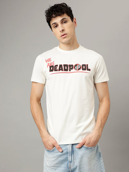 Deadpool Regular Fit Tshirt  Men