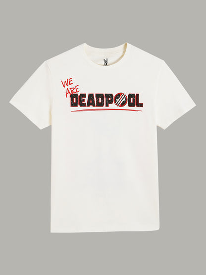 Deadpool Regular Fit Tshirt  Men