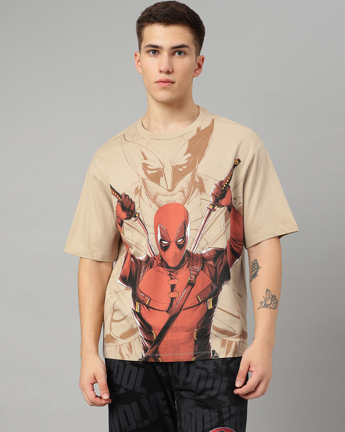 Deadpool & Wolverine Oversized Tshirt Men