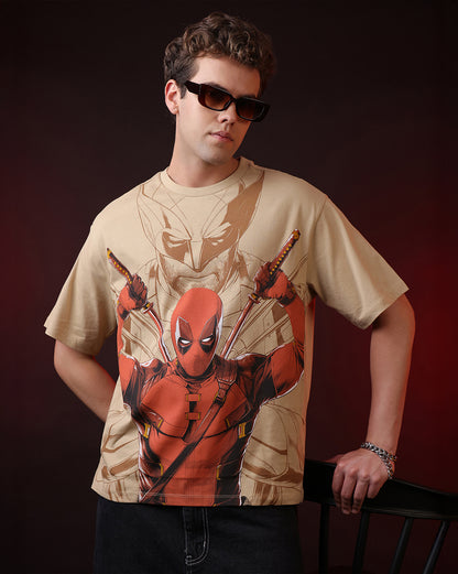 Deadpool & Wolverine Oversized Tshirt Men