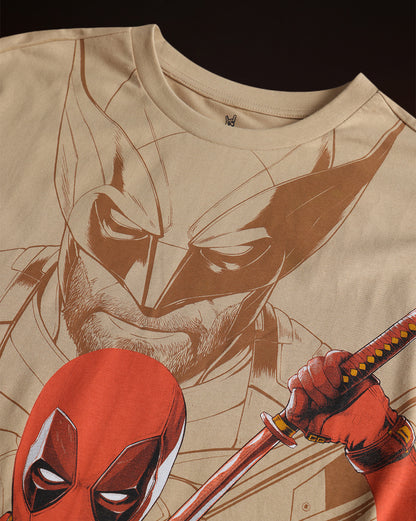 Deadpool & Wolverine Oversized Tshirt Men