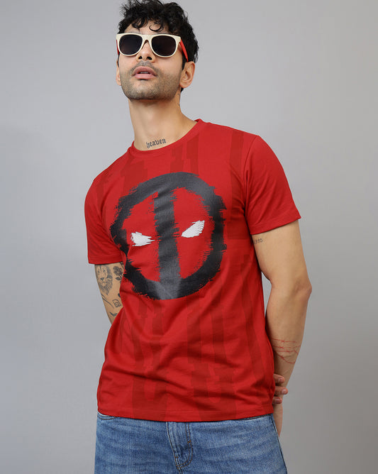 Deadpool Printed Regular Fit Tshirt For Men