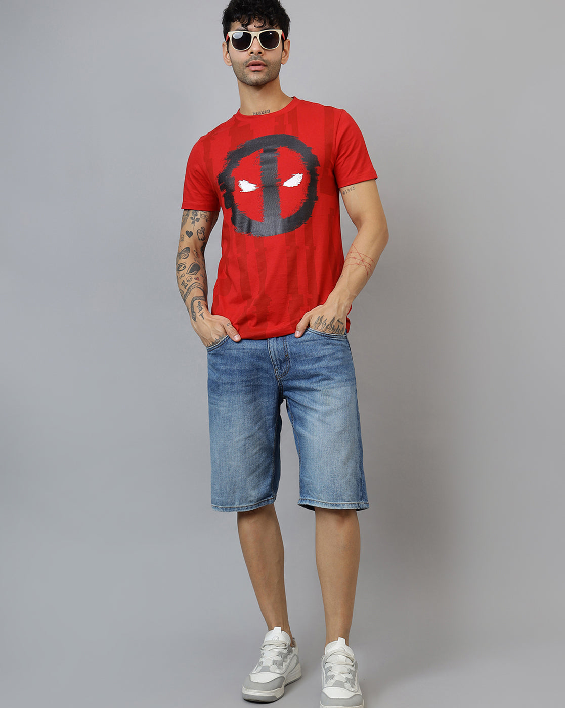 Deadpool Printed Regular Fit Tshirt For Men