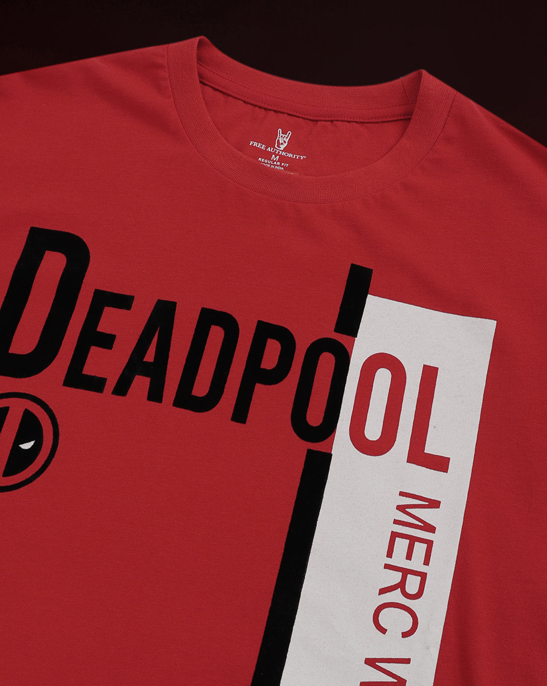 Deadpool Regular Fit Tshirt  Men