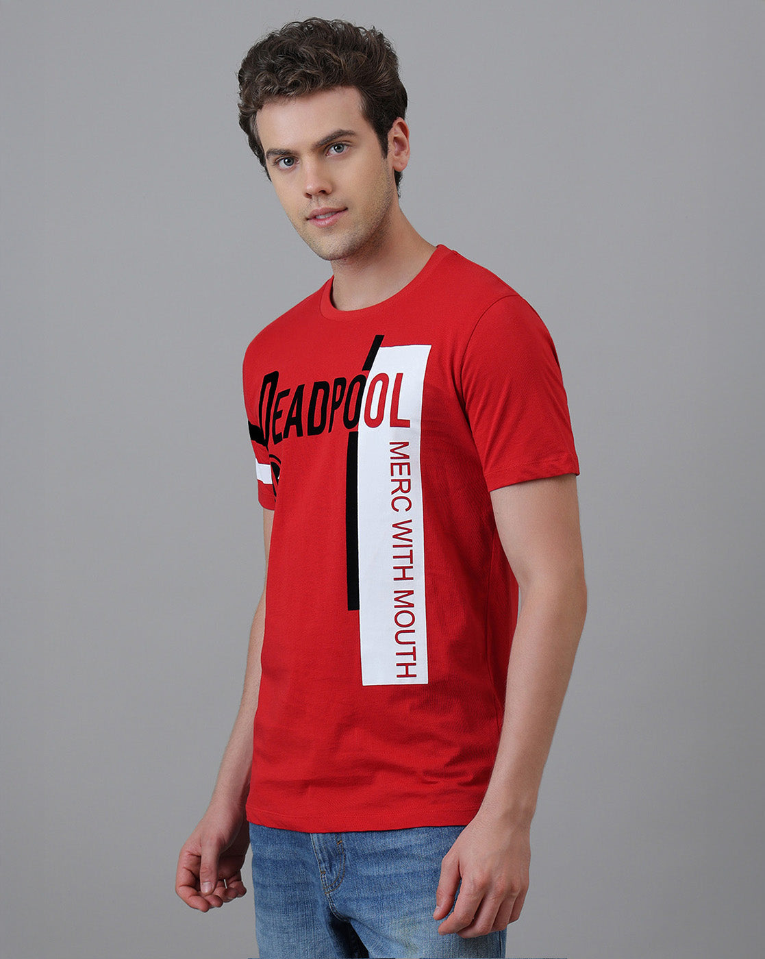 Deadpool Printed Regular Fit Tshirt For Men