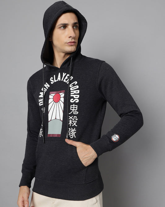 Demon Slayer Corps Regular Fit Hoodie Men