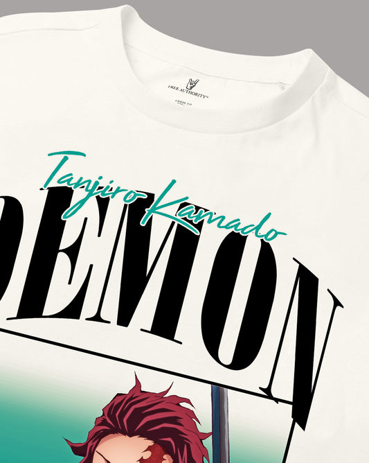 Demon Slayer Tanjiro Kamado Oversized Tshirt Men