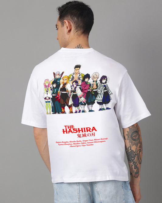 Demon Slayer Hashira Oversized Tshirt Men