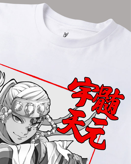 Demon Slayer Tengen Uzui Oversized Tshirt Men