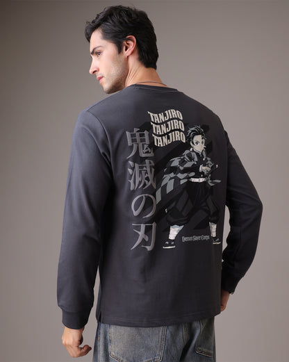 Demon Slayer Tanjiro Full Sleeve Tshirt Men