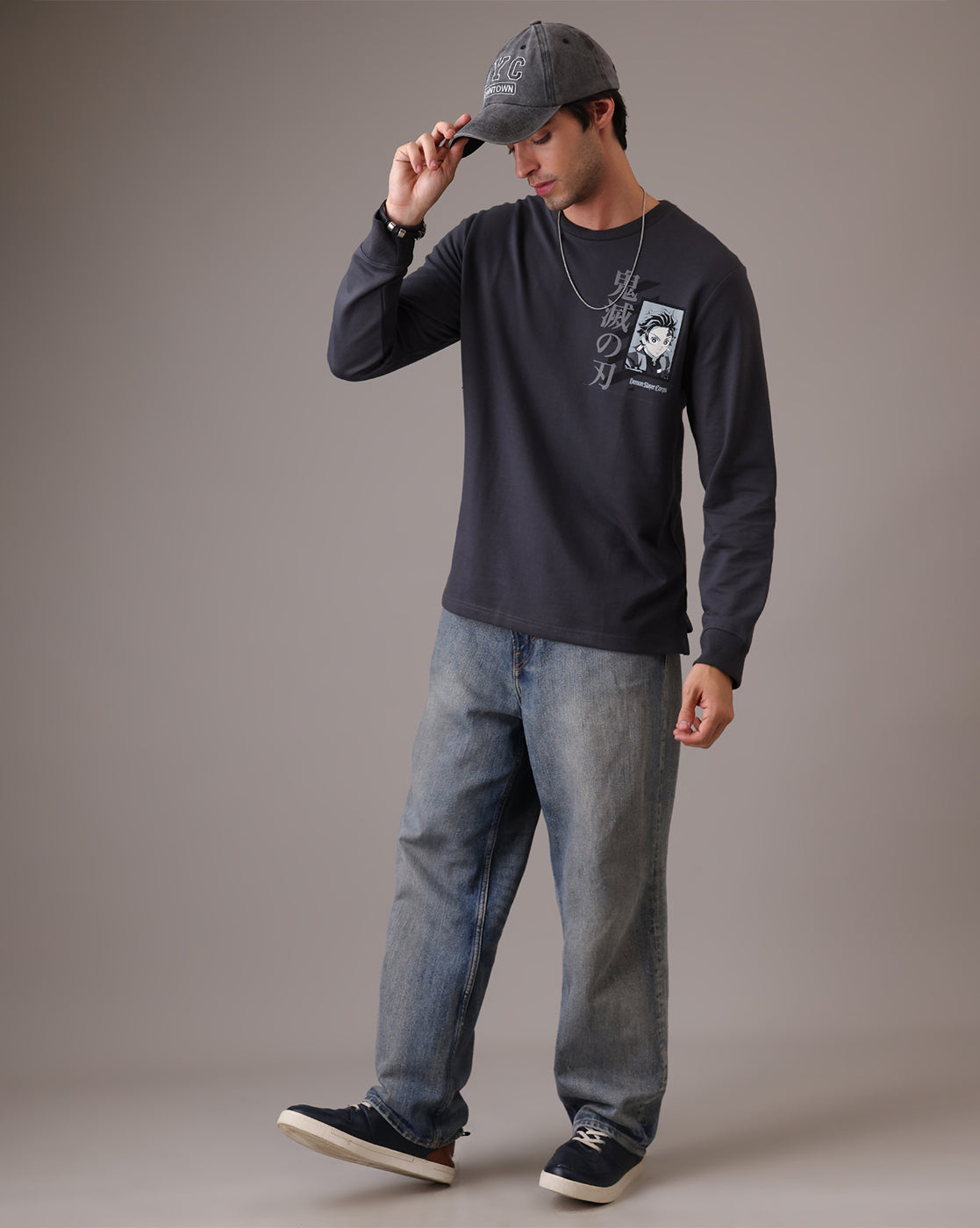 Demon Slayer Tanjiro Full Sleeve Tshirt Men