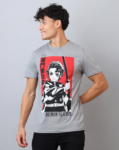 Demon Slayer  Regular Fit Tshirt  Men