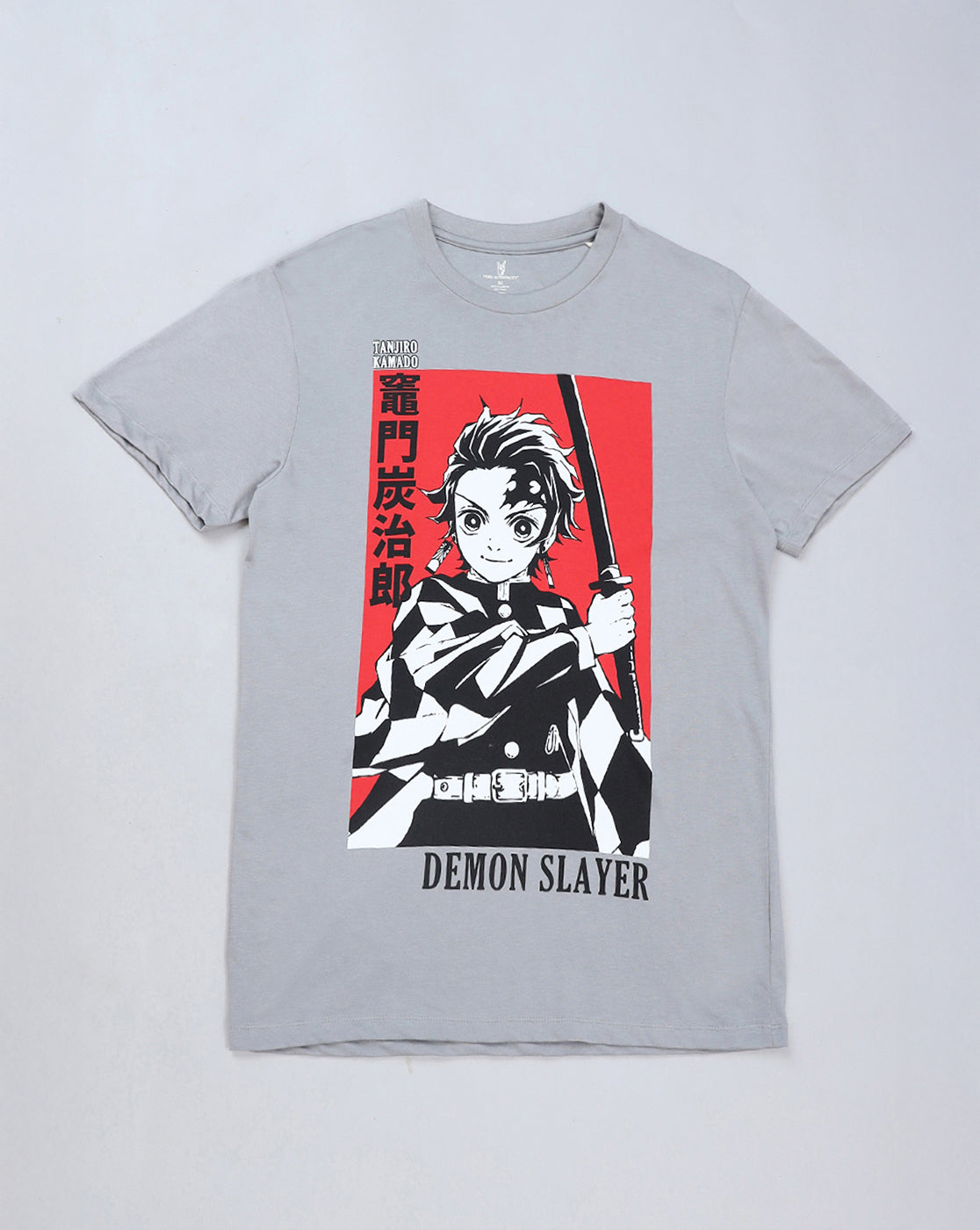 Demon Slayer Printed Regular Fit Tshirt For Men