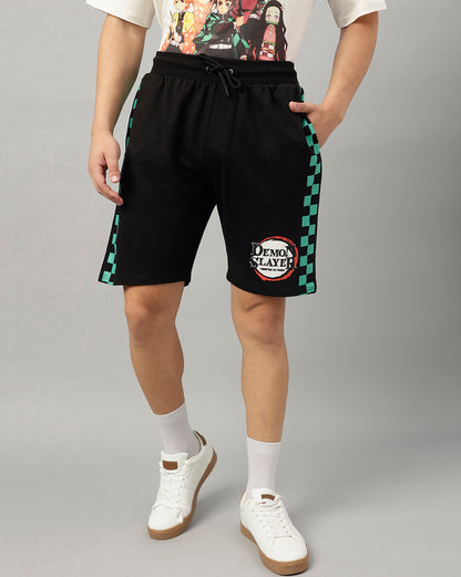 Demon Slayer Regular Fit Shorts  Men