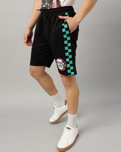 Demon Slayer Regular Fit Shorts  Men