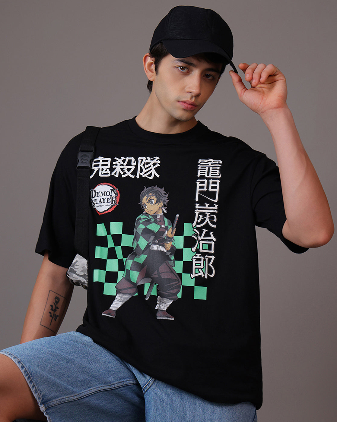 Demon Slayer Corps Oversized Tshirt Men