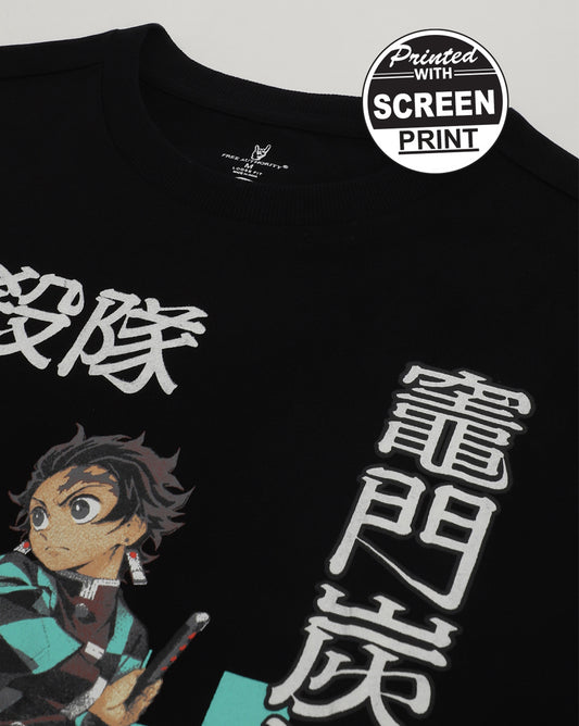 Demon Slayer Corps Oversized Tshirt Men