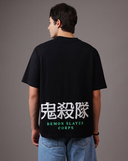 Demon Slayer Corps Oversized Tshirt Men