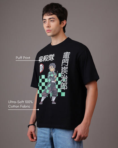 Demon Slayer Corps Oversized Tshirt Men