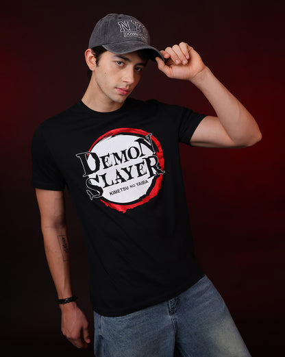 Demon Slayer Regular Fit Tshirt  Men