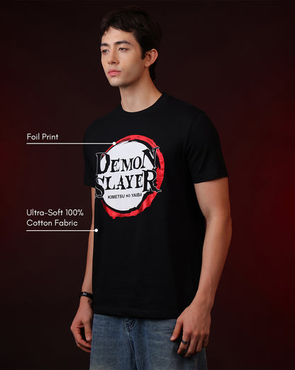 Demon Slayer Regular Fit Tshirt  Men