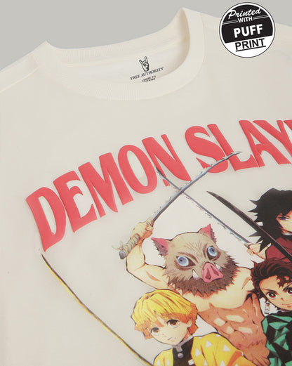 Demon Slayer Oversized Tshirt  Men