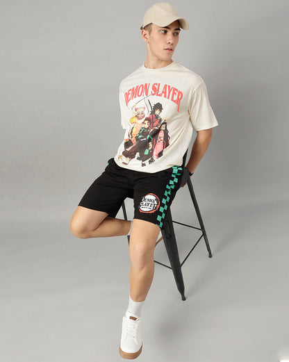 Demon Slayer Oversized Tshirt  Men