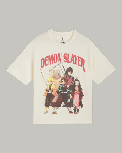 Demon Slayer Oversized Tshirt  Men