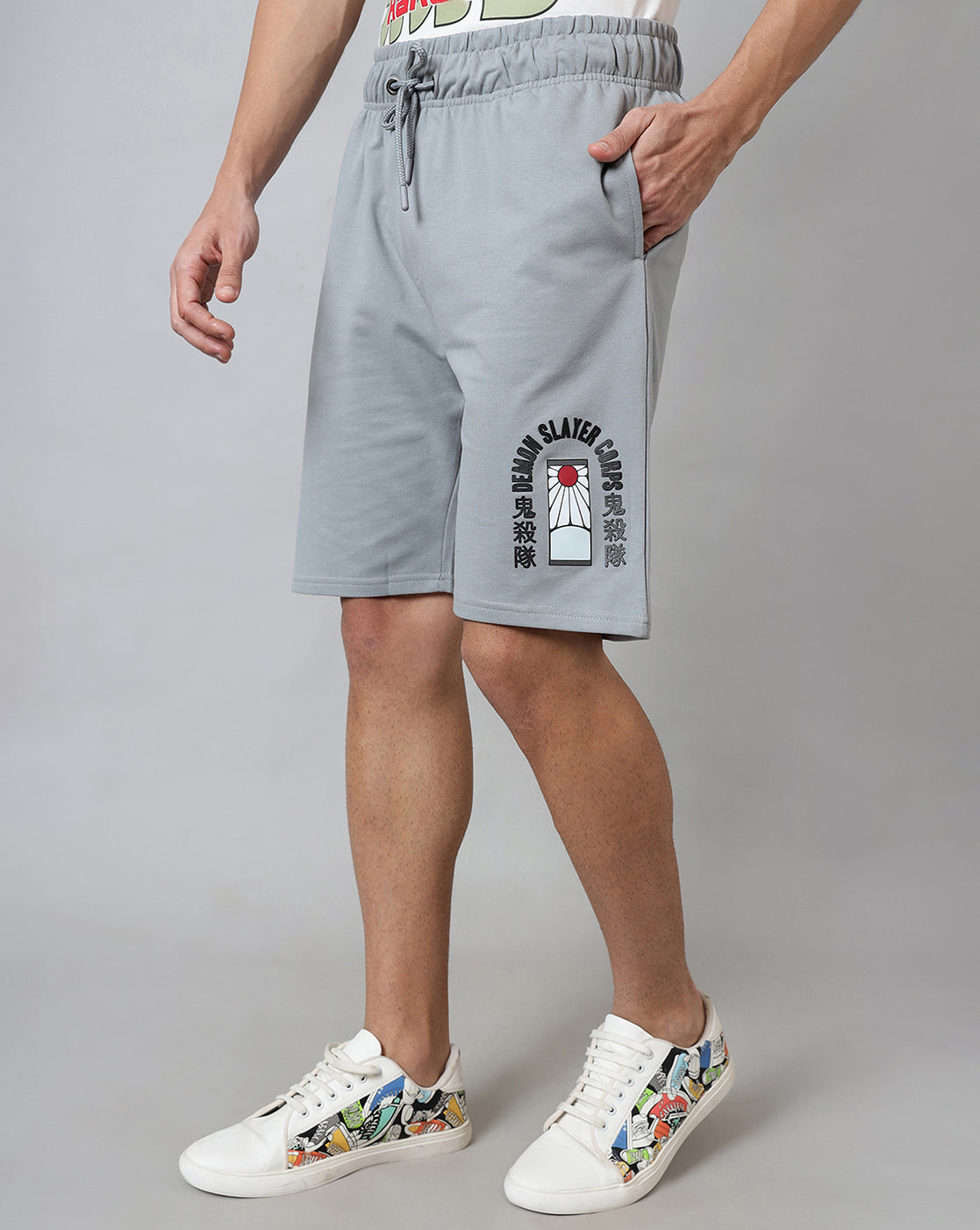 Demon Slayer Regular Fit Shorts Men
