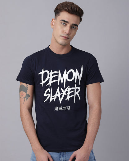 Demon Slayer  Regular Fit Tshirt  Men