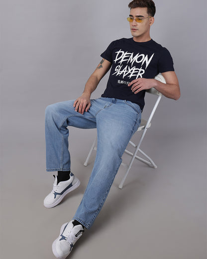 Demon Slayer  Regular Fit Tshirt  Men