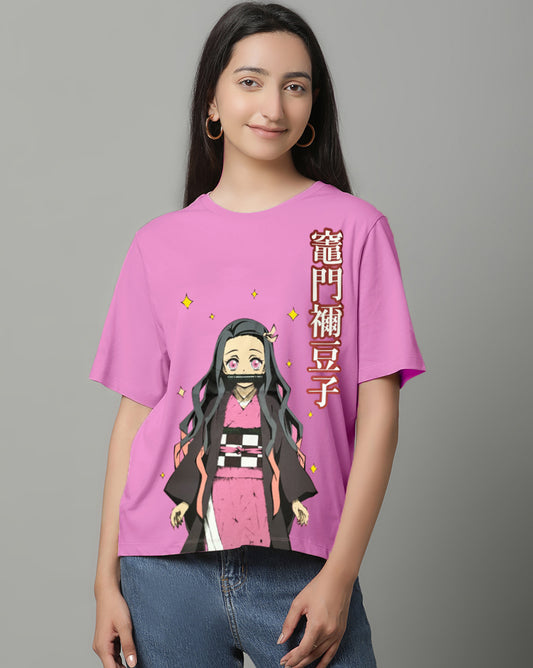 Demon Slayer Nezuko Kamado Tshirt Women