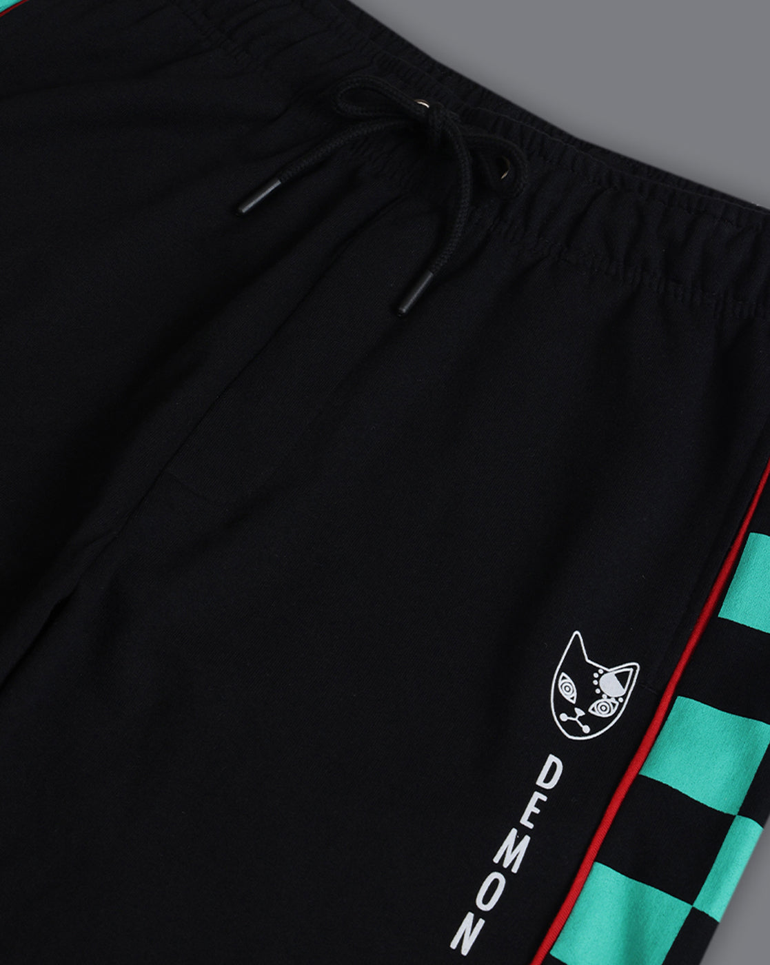 Demon Slayer Corps Printed  Regular Fit Shorts For Men