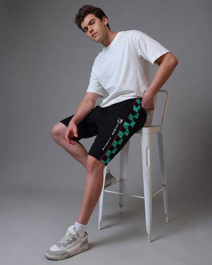 Demon Slayer Corps  Regular Fit Shorts  Men