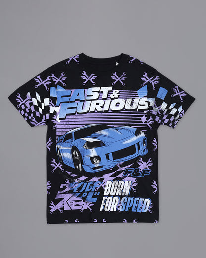 Fast & Furious  Regular Fit Tshirt  Men