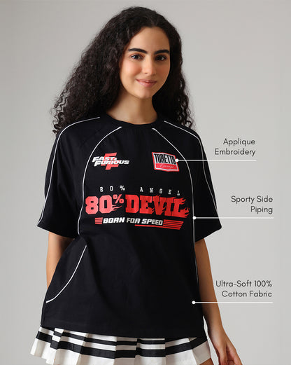 Fast & Furious Oversized Tshirt Women
