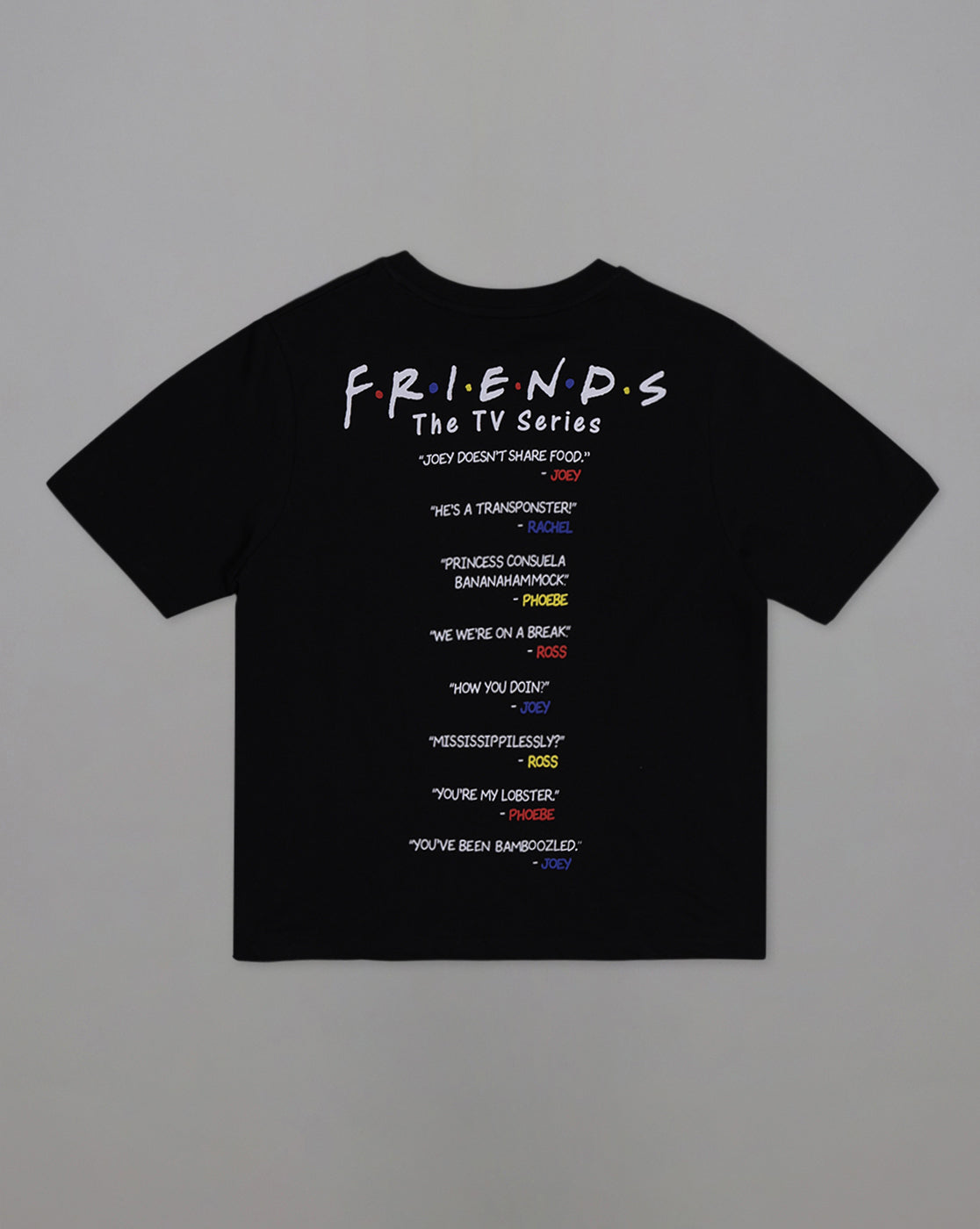 Friends Printed Regular Fit Tshirt For Women