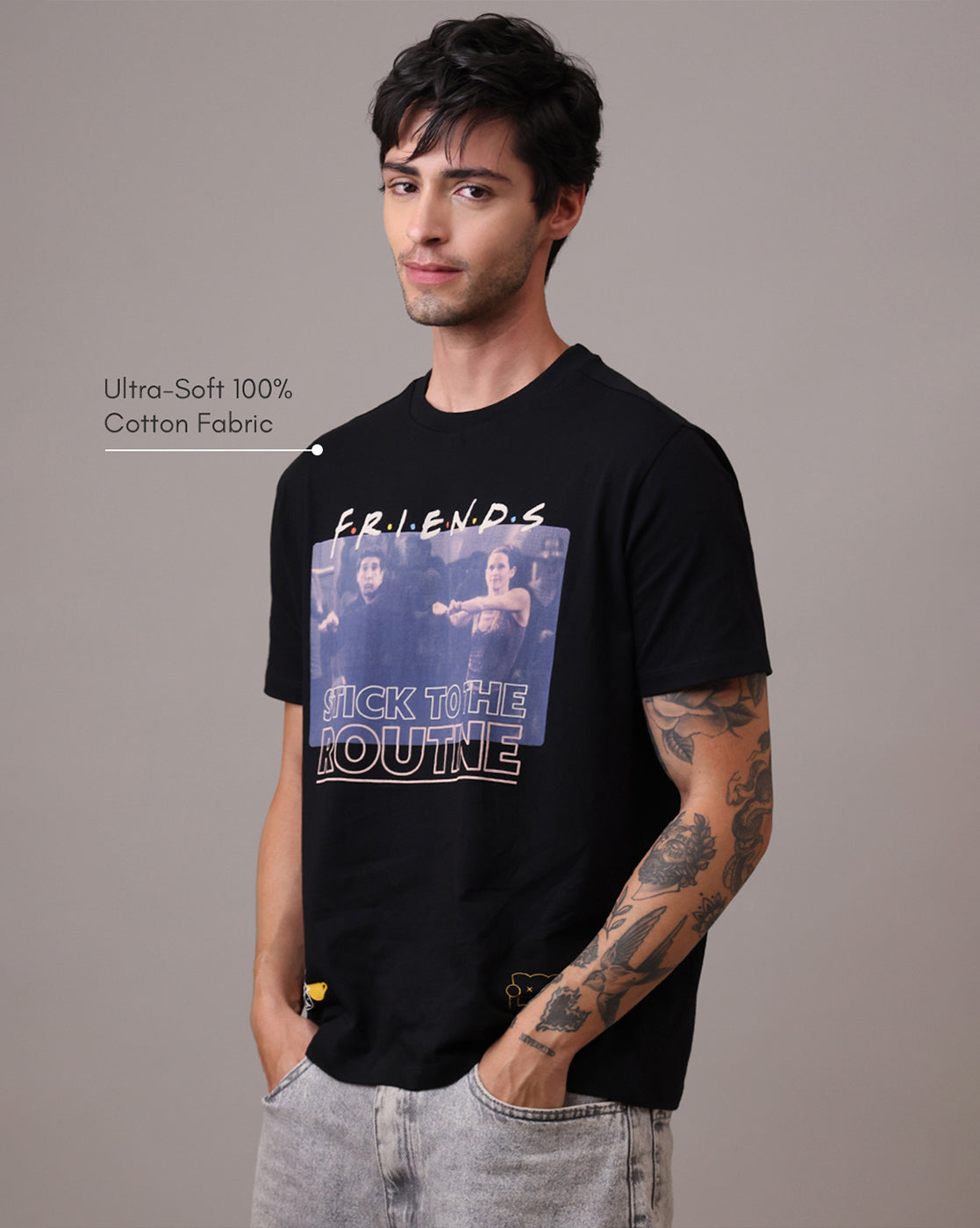 Friends Relaxed Fit Tshirt Men