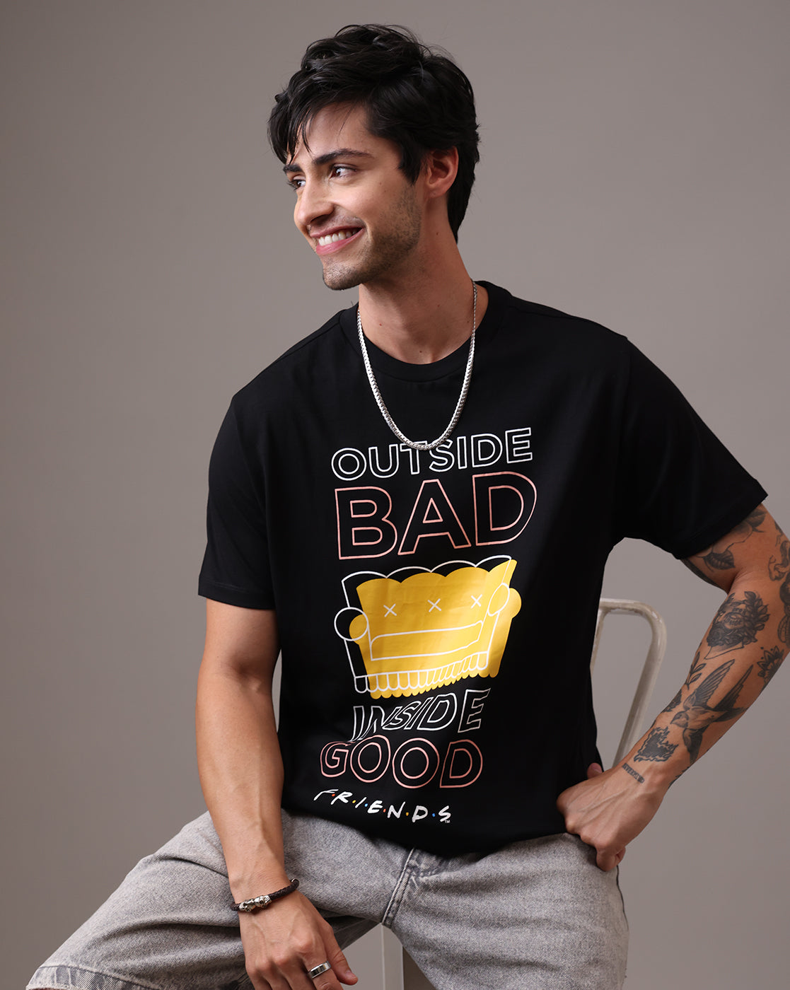 Friends Relaxed Fit Tshirt Men