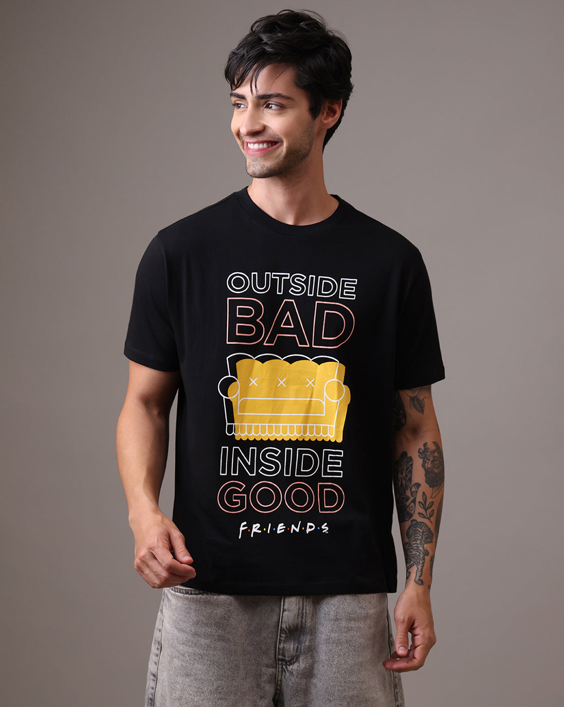 Friends Relaxed Fit Tshirt Men